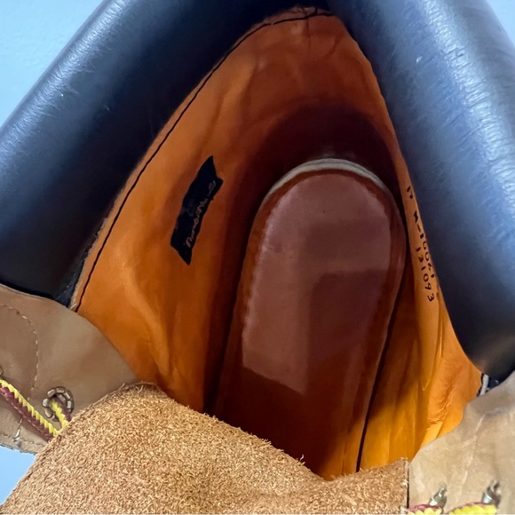 Timberland Men's 6-Inch Premium Waterproof Boot 10061 Wheat Nubuck Size 17 - Picture 9 of 12